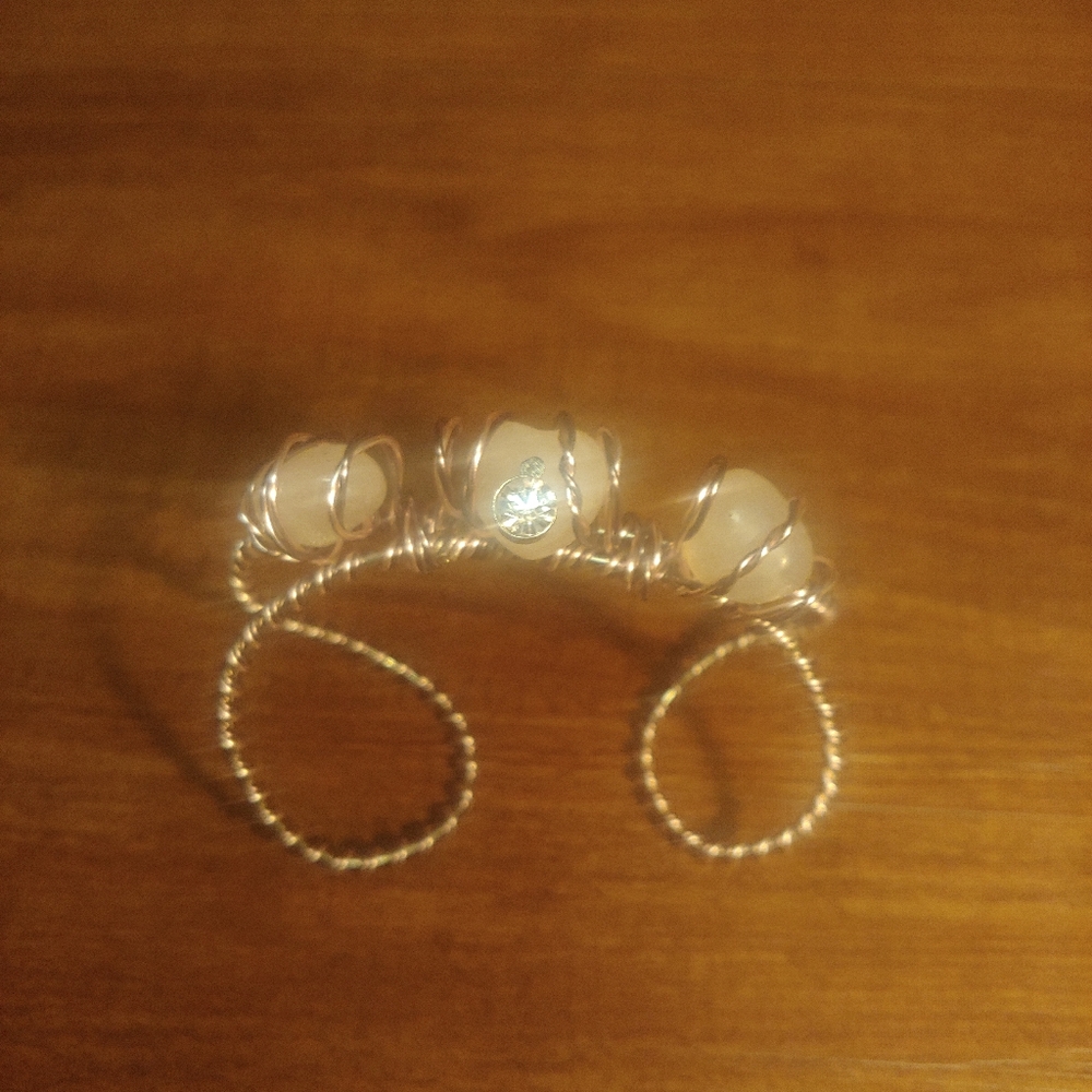 SALE✨NEW Rose Quartz Heart Bracelet